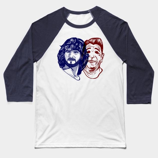 Point Break Baseball T-Shirt by PaybackPenguin